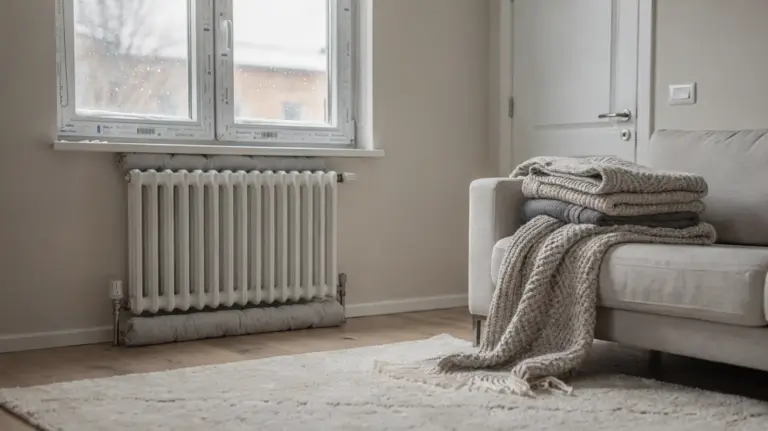 Wohnung ohne Heizung warm halten mit Decken, Dichtungen und isolierten Fenstern